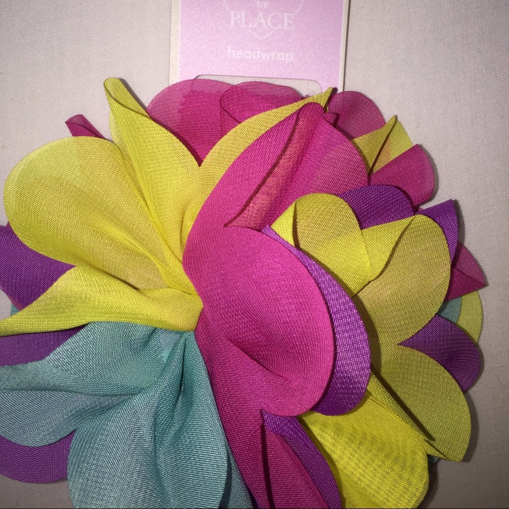 Child’s head wrap multi color new